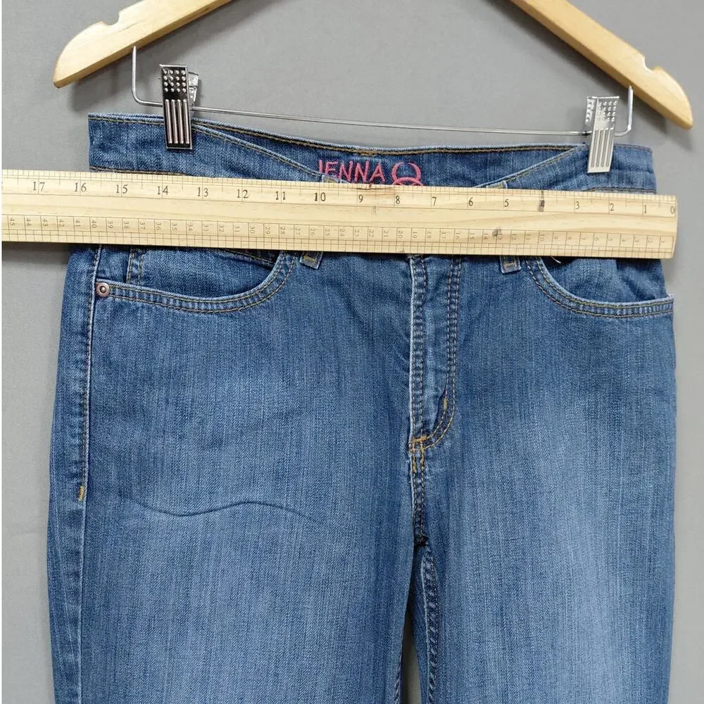 Cinch Jenna Blue Medium Wash Stretch Straight Leg Jeans Women Size 28